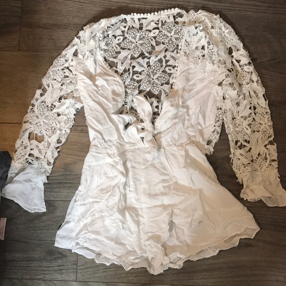 Beautiful lace romper